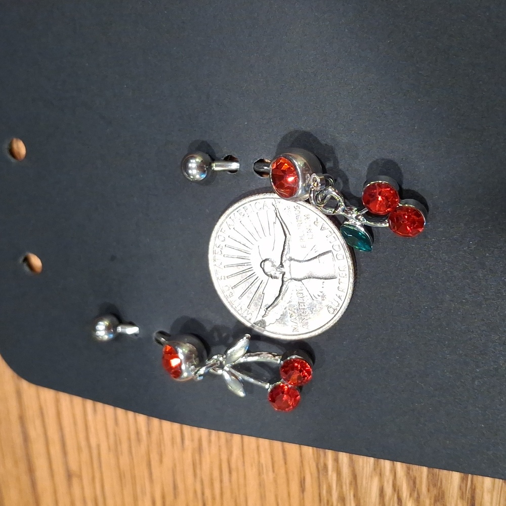 Cherry Belly Button Rings - Picture 4 of 4